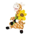 thumbnail image 4 of Peluche con forma de jirafa Cuddle Barn Gerry de 30 cm con sonido, 4 of 7