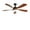 Brown, variant on 52"Indoor Ceiling Fan With 3 Color Dimmable 5 ABS Blades Remote Control Reversible DC Motor Bedroom Ceiling Fan