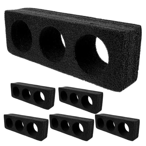 IBASETOY Takeout Coffee Cup Holder Cup Holders For Drinks Black EPE Foams 6pcs