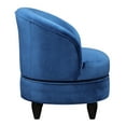 thumbnail image 6 of Sophia Swivel Accent Chair in Blue Velvet, 6 of 9