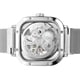 thumbnail image 4 of Reloj cuadrado de hombre mecánico de acero inoxidable esqueleto resistente al agua Eccomum Mirar, 4 of 6