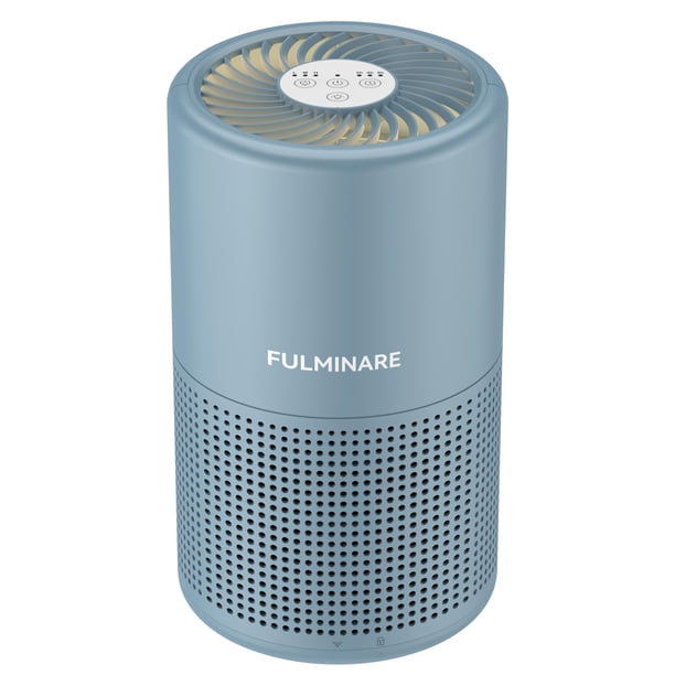 Purificador de Aire FULMINARE H13 HEPA 3 Velocidades Temporizador Silencioso Azul