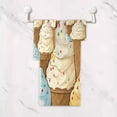 thumbnail image 5 of 3 Piece Bath Towels Set, Super Soft Absorbent Ice Cream Towels for Bathroom Gym Spa Hotel Decor Wash cloth, 5 of 7