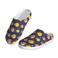 thumbnail image 2 of Lsque Cute Puffer Fish Pattern Womens Comfort Cotton on Scuff With Memory Foam and Anti-skid Sole Slipper-44/45, 2 of 7
