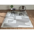 thumbnail image 2 of Ella Millie Ivory and Natural Hand Tufted Wool Area Rug, 2 of 7