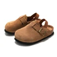 thumbnail image 2 of Ruizustock Otoño/Invierno zapatillas de madera para niños zapatillas de playa de cuero genuino para niños cubierta para la cabeza esmerilado para mujeres y niños, 2 of 5