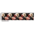 thumbnail image 3 of Ambesonne Vintage Floral Fabric by the Yard Upholstery, Peonies Realistic, 3 Yards, Pale Pink Blue Grey, 3 of 5