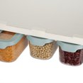 thumbnail image 4 of Juego de contenedores de acrilico con tapa de plastico , despachador bajo estante tupper bajo estante ahorrador de espacio MI TIENDA EN CASA CONTENEDORESACRIL10698, 4 of 4