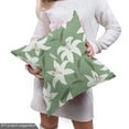 thumbnail image 4 of Romantic Fabric by the Yard, Lilly Bouquet Valentines Day Themed Arrangement on Polka Dots Backdrop, Decorative Upholstery Fabric for Sofas Home Accents, 10 Yards, Pistachio Green White by Ambesonne, 4 of 4