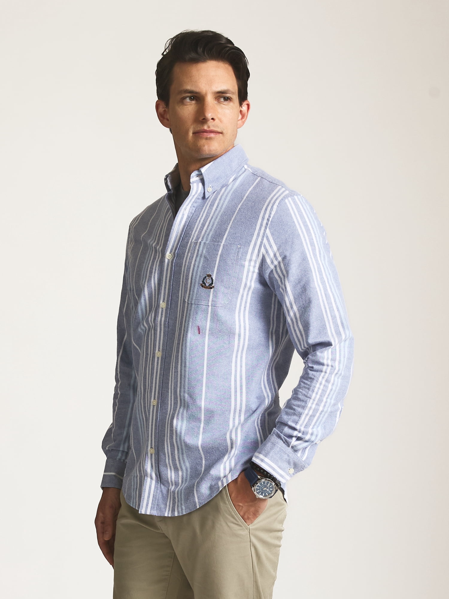 Chaps Men’s and Big Men’s Heritage Cotton Oxford Shirt, Sizes S–2XL