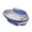 Blue, variant on Pet Grooming Shampoo Dispensing Brush for Dog Cat Bath - Blue