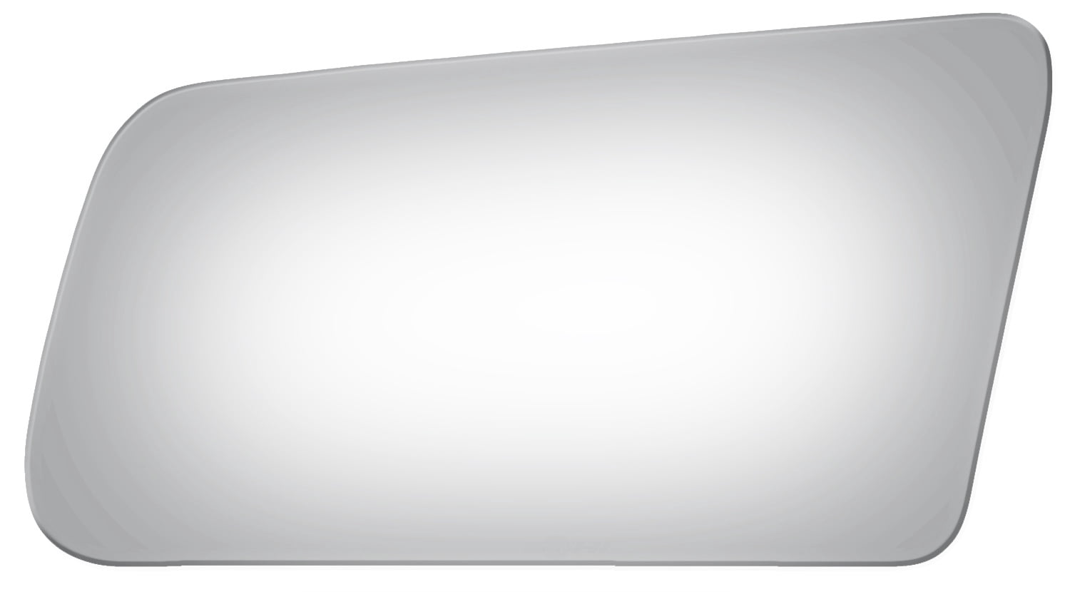 Burco Side View Mirror Replacement Glass - Clear Glass - 2457