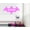Dark Pink, variant on Decal ~ Bat Girl (Custom Name) Wall Decal Black, 13" x 23"