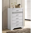 thumbnail image 2 of Miranda 6-drawer Bedroom Chest White, 2 of 12