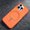 Orange, variant on Decase for iPhone 15 Pro Carbon Fiber Texture Case with Ring Kickstand,Magnetic Shockproof Hard PC Back,Non-Slip Slim Heat-Dissipation Matte Cover,Orange