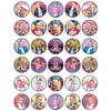 30 x Edible Cupcake Toppers Themed of Jojo Siwa Collection of Edible Cake Decorations | Uncut Edible on Wafer Sheet