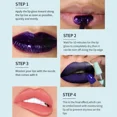 thumbnail image 3 of Lápiz labial líquido despegable, delineador de labios, tinte de labios resistente al agua, duradero, antiadherente, tinte para contorno de labios, Cosméticos de belleza, maquillaje, 3 of 5