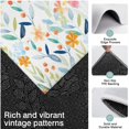 thumbnail image 3 of Pioneer Flower Floral Print Pattern Kitchen Rugs Sets Of 3,Kitchen Runner Rugs Non Skid Washable,Decorative Kitchen Floor Mats for Kitchen,Sink,Laundry,17"x30"+ 17"x47" + 17"x59", 3 of 6