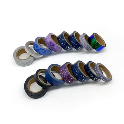 12 Packs: 15 ct. (180 total) Celestial Crafting Washi Tape by Recollections