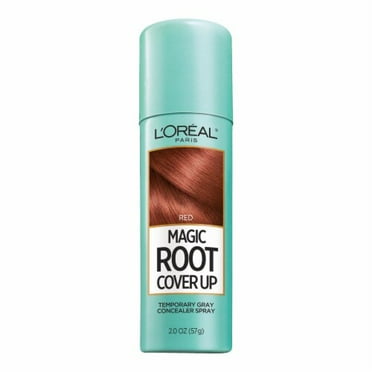 2X - L'Oreal Paris Magic Root Cover Up Temporary Concealer Spray Red 2.0 oz