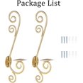 thumbnail image 5 of 2Pcs Wall Candle Holders for Tea Lights Decorative Candle Holders, 5 of 5