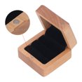 thumbnail image 3 of Wooden Proposal Rings Holder Beech Ring Display Jewelry Box For Proposal Engagement Wedding Ceremony Birthday GiftC Type, 3 of 8