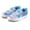 Blue, variant on Bocca Girls White Star Slip on Sneakers Kids Canvas Walking Shoes Size 13