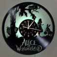 thumbnail image 2 of Smotly Reloj de pared con disco de vinilo, Alicia en el país de las maravillas LED Lámpara de noche de 7 colores Reloj de pared retro, Alicia en el país de las maravillas para niños Regalos Hecho a mano Decoración de la pared del hogar, con luz Kuyhfg Bienvenido a Kuyhfg, 2 of 5