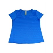 Active Life Womens X-Large Performance Moisture Wicking Shirt, Lightning Blue