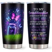 Granddaughter Gifts from Grandma, Granddaughter Gifts, Granddaughter Birthday Gifts, Best Gifts for Granddaughter, Great Granddaughter Gifts from Grandparents Tumbler Mug 20oz (1PC)