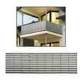 thumbnail image 3 of ziyahi Commercial Fence Privacy Screen Windproof Cooling for Balcony Patio Pool stripe, 3 of 8