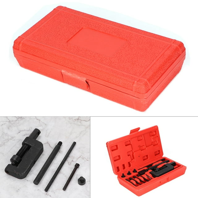 Kit de remachado de Cadena de motocicleta BuyWeek Remachado de Cadena Instalación sencilla