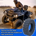 thumbnail image 3 of EastVita AT28x9-12-6PR TL VULCAN TL KNIGHT ATV Tires,All Terrain ATV UTV Off-Road Tires(Set of 2, Tubeless), 3 of 7