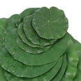 thumbnail image 5 of PENIKOKO 15Pcs Realistic Green Artificial Floating Lily Pads Pond Plants for Outdoor Garden Decor, 5 of 8