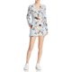 thumbnail image 1 of Parker Womens Tita Silk Romper Mono, Azul, 4, 1 of 1