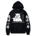 thumbnail image 1 of Demon Slayer Inosuke Hashibira sudaderas con capucha Anime Kimetsu no Yaiba con capucha lindo Kawaii Sudadera con capucha de gran tamaño Tops hombres mujeres sudaderas, 1 of 4