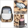 thumbnail image 4 of Labrador Retriever and Dog Paw Print 17" School Backpacks for Teens,Waterproof Oxford Fabric,S-Shape Padded Straps for School,Travel,Hiking,Camping, 4 of 6