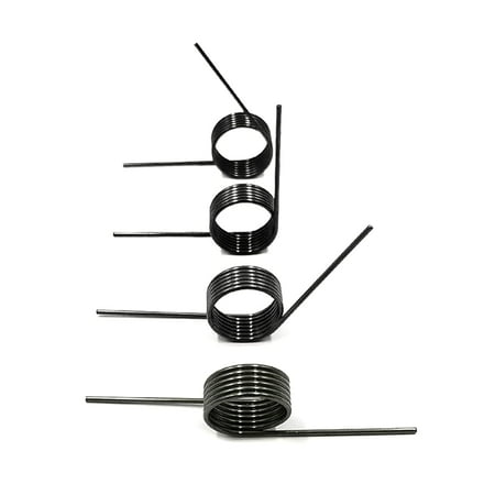 

WCX Twist Spring Hairpin Spring Recessed Assortment 10pcs Torsion Spring V-Shaped Spring Small Torsion Spring Wire Diameter 0.3mm / 0.4mm Angle 60 90 120 180 Degrees ( Color : 10 Pieces Size-0614