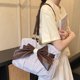thumbnail image 5 of Bolso Tote de Lazo con Lunares, Gran Capacidad, Bolso Versátil con Encaje y Correa de Hombro Ajustable para Uso Diario, 5 of 9