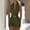 Green, variant on Women's Solid Color Collared V Neck Romper Self Tie Waist Side Pockets with Belt Casual Summer Green