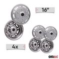 thumbnail image 2 of 2015-2026 Ford Transit 16" Dual Wheel Simulator Hubcaps Chrome Silver Gloss, 2 of 6