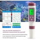 thumbnail image 4 of Mediciones hidropónicas importantes, medidor de sal sensible para acuarios de agua dulce, comprobador digital de pH, sal, EC, TDS y temperatura de fácil operación, comprobador de calidad del agua que, 4 of 5