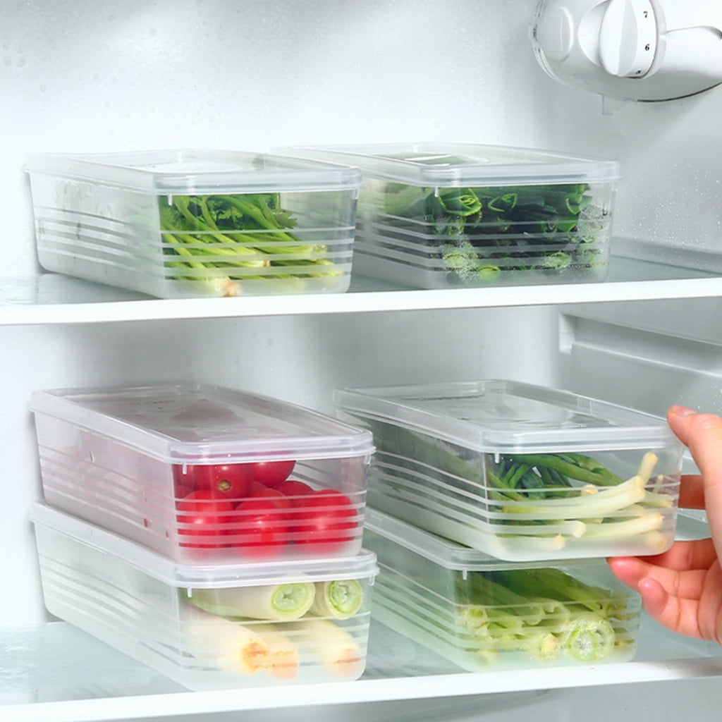 Freshness Preserving Container For Vegetables Eggs Noodles Space Saving