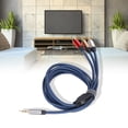thumbnail image 4 of Cable de Audio Masculino Masculino de 3.5 mm de 3,5 mm, Cable de Audio de de Sonido Pura de Sonido de Alta Fidelidad de Alta Fidelidad Resistente A la Corrosió de, 4 of 7