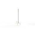 thumbnail image 2 of Ghent's Plastic 24" x 29" Partition Extender w/ Attached Clamp in Frosted White, 2 of 2