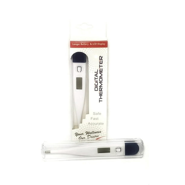 Digital Thermometer for Adults, Kids and Babies Oral, Armpit or