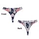 thumbnail image 3 of Balery Rose Flowers Tangas de Algodón para Mujer con Estampado – Ropa Interior Sexy, Transpirable, G-string-Medium, 3 of 6