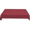 thumbnail image 4 of Rectangle Table Cloths, Red Oblong Tablecloth Washable Table Cover for Kitchen Dinning Party Tabletop Modern Decoration 60 x 102inch, 4 of 8