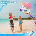 thumbnail image 6 of TOY Life Unicorn Kite for Kids Easy to Fly Large Kids Kite - Kites for Kids and Adults Easy to Fly Big Beach Kites for Kids Age 4-8-12 Idea Gift for Children Outdoor Game Activities Beach Trip, 6 of 7