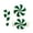 Green, variant on 3Pack Christmas Pillows Decorative Throw Pillows Candy Merry Christmas Tree Stuffed Wool Soft Xmas Plush Cushion for Sofa Couch Bedroom Living Room,Large Candyland Party Decoration